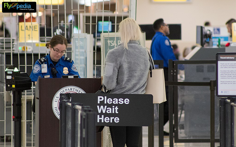 The entrance checkpoints