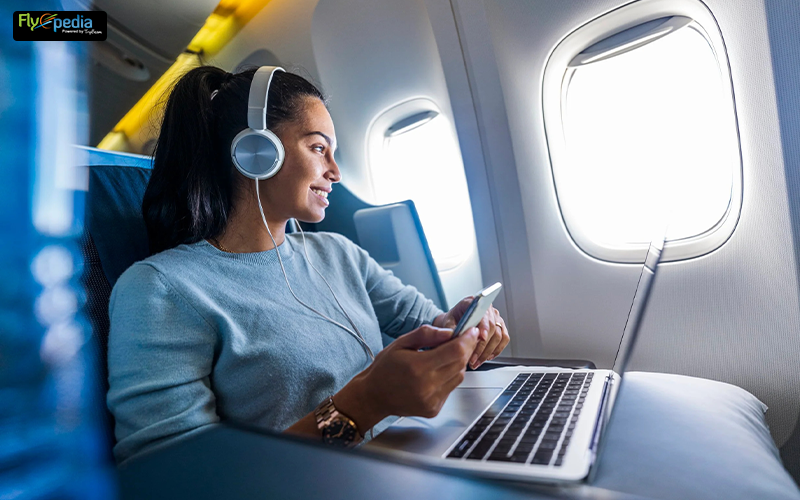 Do airlines permit the use of Bluetooth headphones by passengers