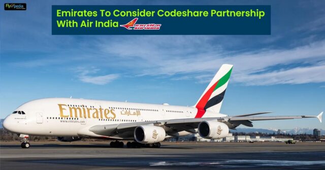 Emirates To Consider Codeshare Partnership