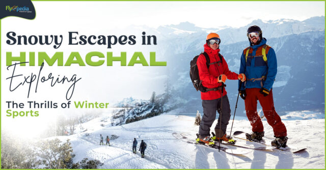 Snowy Escapes in Himachal Exploring the Thrills of Winter Sports