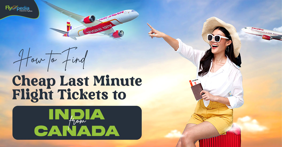 How to Find Cheap Last Minute Flight Tickets to India from Canada?