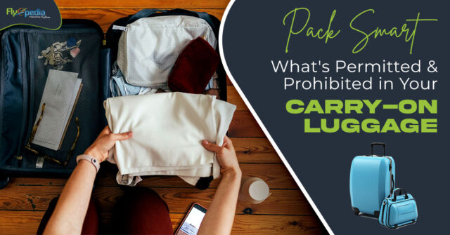 Pack Smart What's Permitted & Prohibited in Your Carry On Luggage