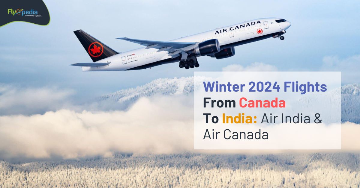 Winter 2024 Flights From Canada To India: Air India & Air Canada