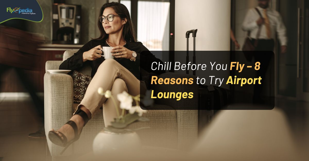 Chill Before You Fly – 8 Reasons to Try Airport Lounges